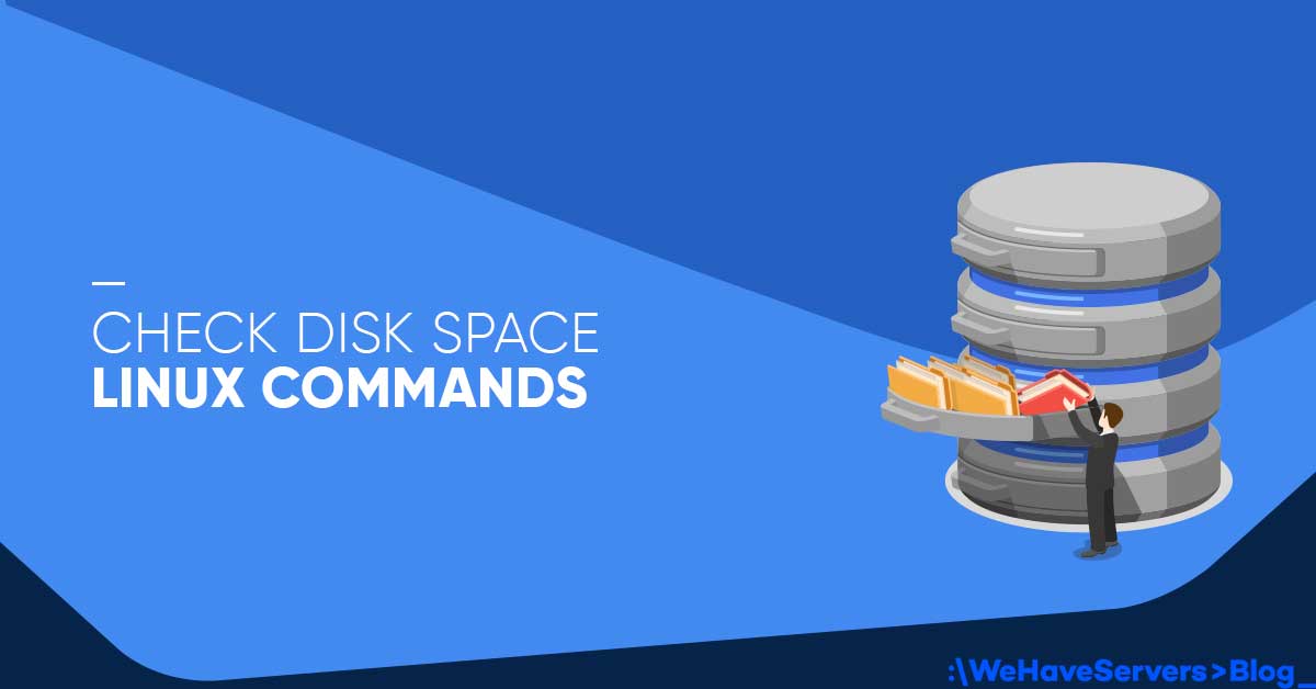 linux commands check space